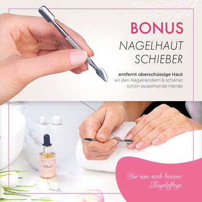 Lacoya Nagelöl für Finger-, Fußnägel & Nagelhaut - Lacoya