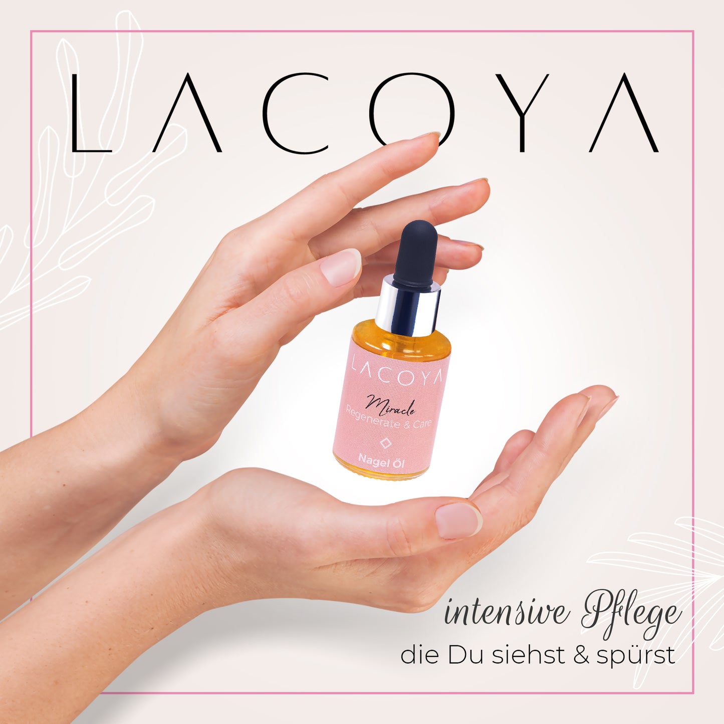 Lacoya Nagelöl für Finger-, Fußnägel & Nagelhaut - Lacoya